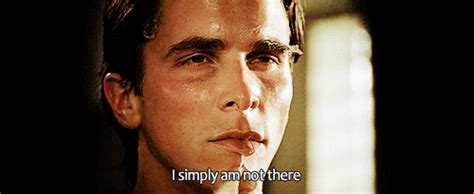 patrick bateman kimdir|american psycho quotes i am simply not there.